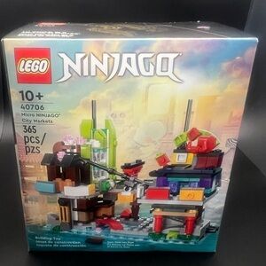 LEGO Micro NINJAGO City Markets 40706 – VIP Exclusive Micro Set – New Sealed